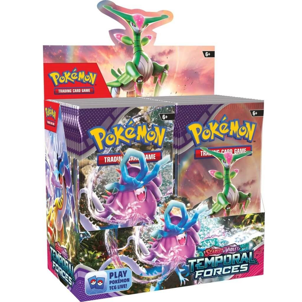 Pokemon TCG: Scarlet and Violet Temporal Forces Booster Box