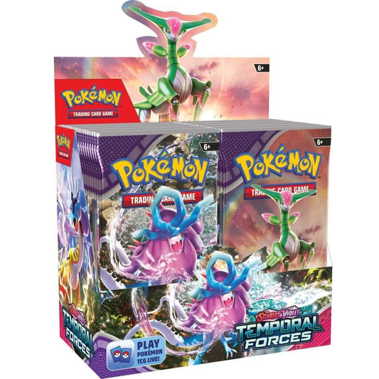 Pokemon TCG: Scarlet and Violet Temporal Forces Booster Box
