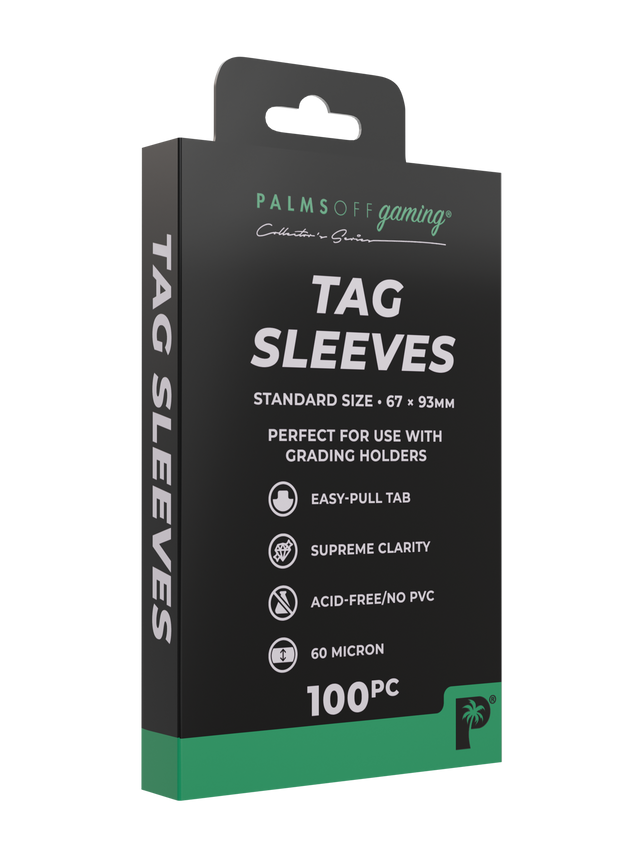 Palms Off Gaming Tag Sleeves - 100pc