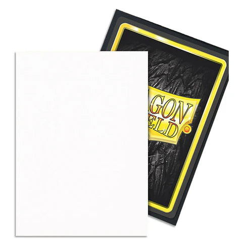 Dragon Shield 100ct Standard DUAL MATTE Snow Sleeves