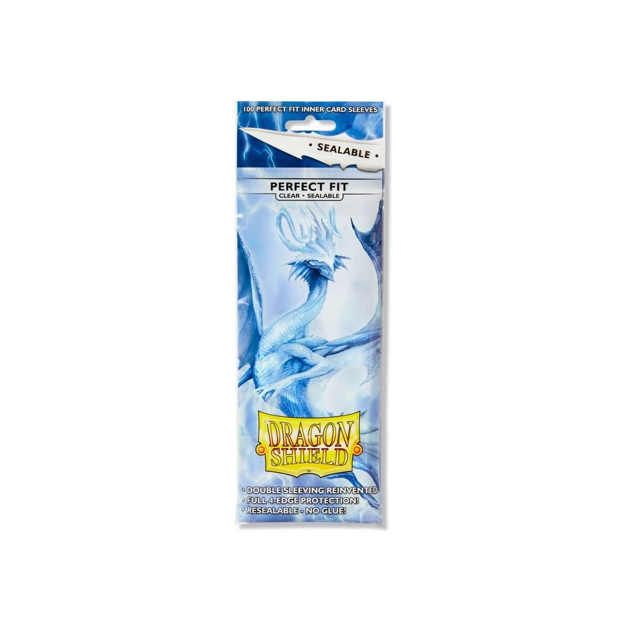 Dragon Shield: Perfect Fit Inner Sleeves - Sealable - Clear