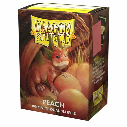 Dragon Shield: Sleeves – Matte Dual – Peach