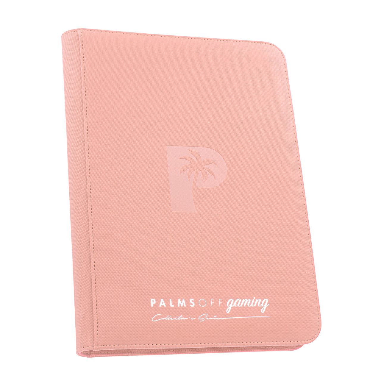 Palms Off Gaming Collector's Series 9 Pocket Zip Trading Card Binder - PINK