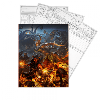 D&D Character Sheets 2024