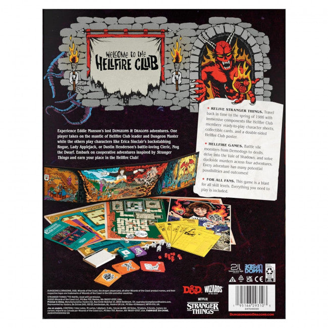 D&D Stranger Things: Welcome to the Hellfire Club