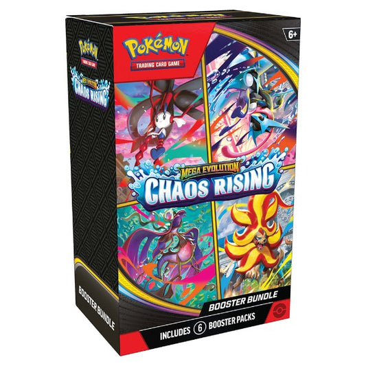 Pokemon TCG: Mega Evolution Chaos Rising Booster Bundle