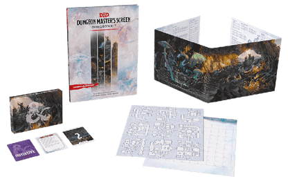 D&D Dungeon Masters Screen Dungeon Kit