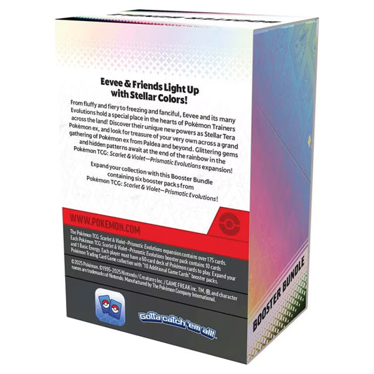 Pokemon TCG: Scarlet & Violet Prismatic Evolutions Booster Bundle