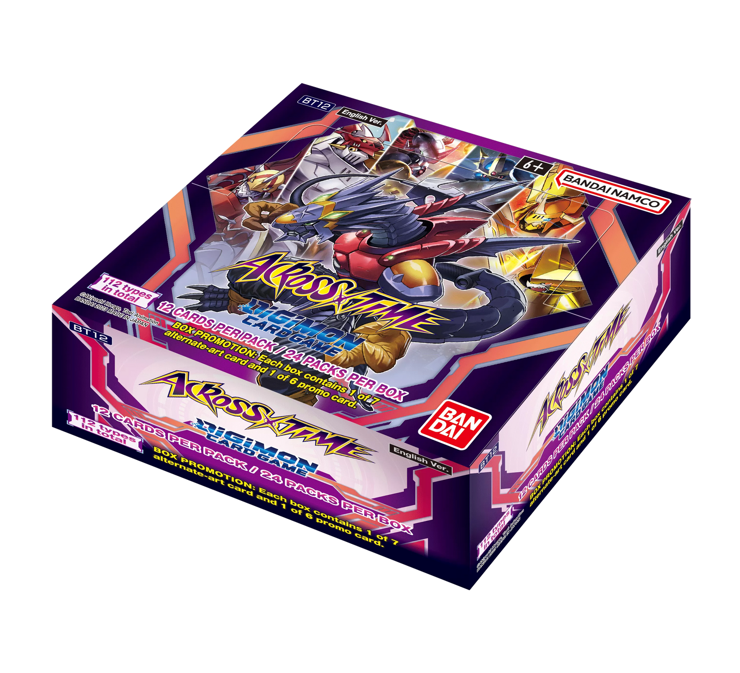 Digimon Card Game: Booster Display – Across Time [BT12]