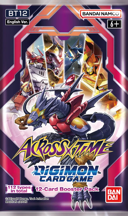 Digimon Card Game: Booster Display – Across Time [BT12]