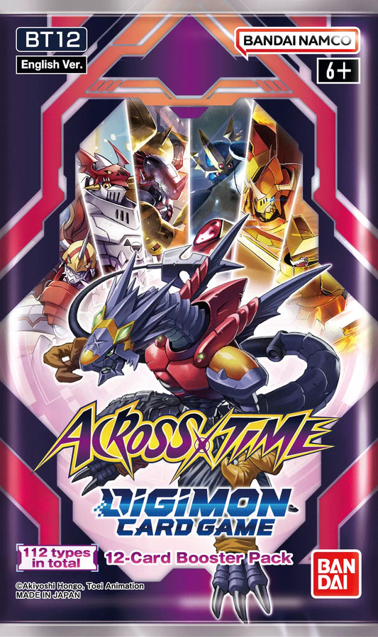 Digimon Card Game: Booster Display – Across Time [BT12]
