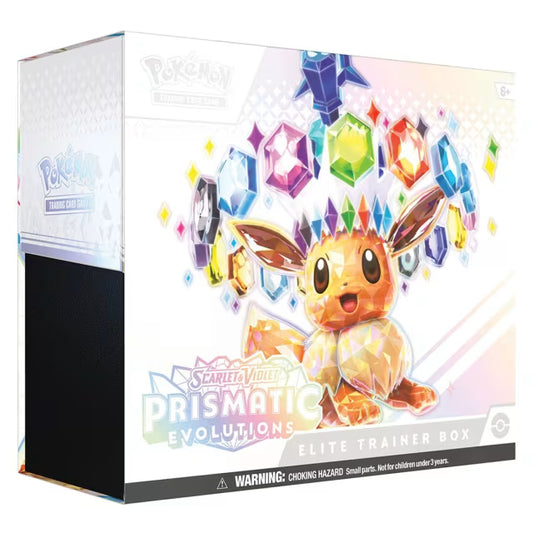 Pokemon TCG: Scarlet & Violet Prismatic Evolutions Elite Trainer Box