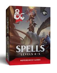 D&D Spells: Levels 4-5