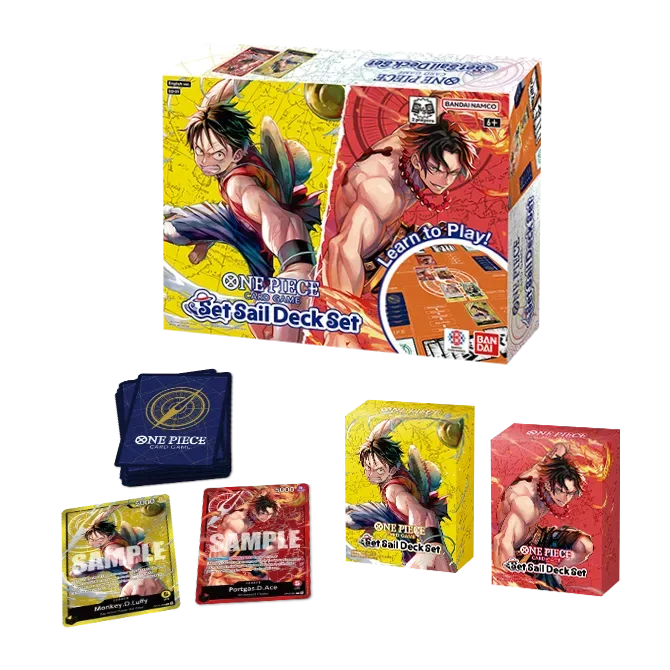 One Piece Card Game: Set Sail Deck Set Display [SD-01]