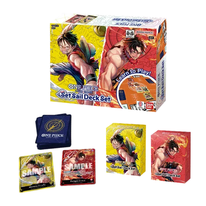 One Piece Card Game: Set Sail Deck Set Display [SD-01]