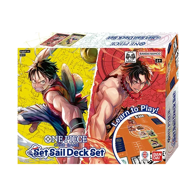 One Piece Card Game: Set Sail Deck Set Display [SD-01]